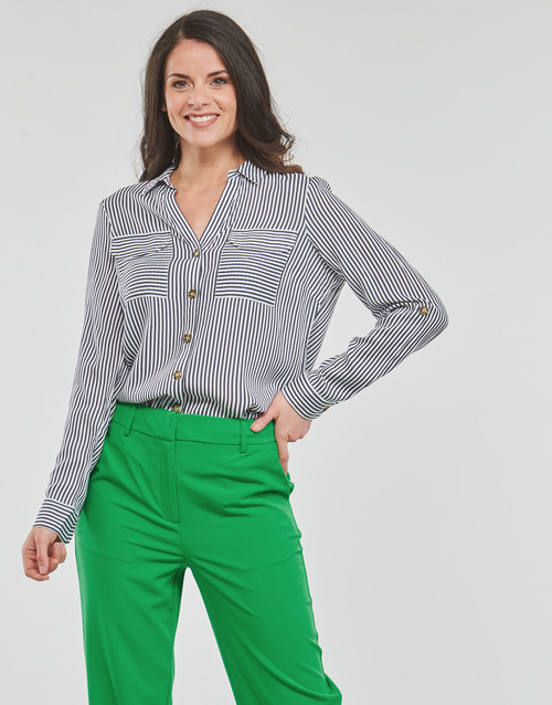 Vero Moda - VMBUMPY - Blanc / Marine