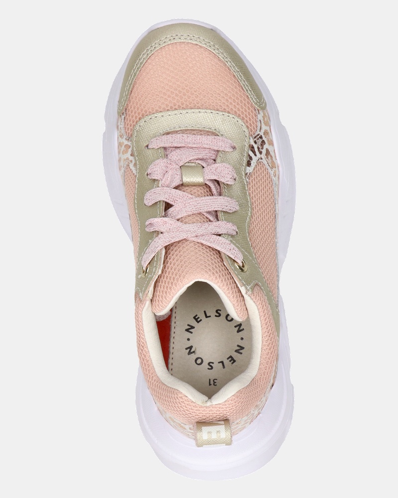 Nelson Kids Lage sneakers  - roze