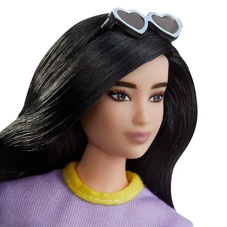 Barbie Fashionista pastellfarbenes Kleid