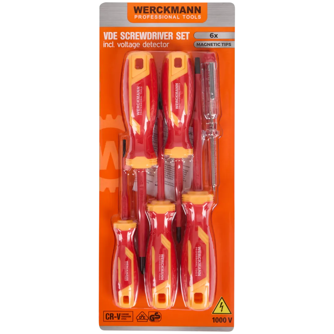Werckmann VDE schroevendraaierset 6-delig