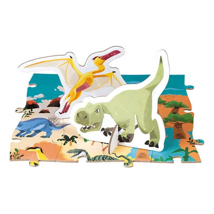 Janod Puzzle éducatif Les Dinosaures - 200 pièces