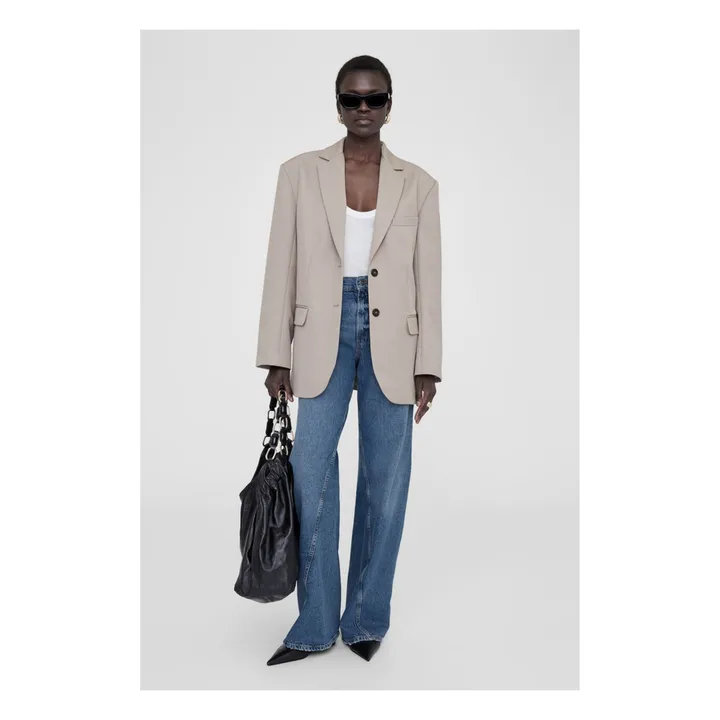 Anine Bing Veste Quinn Laine | Taupe