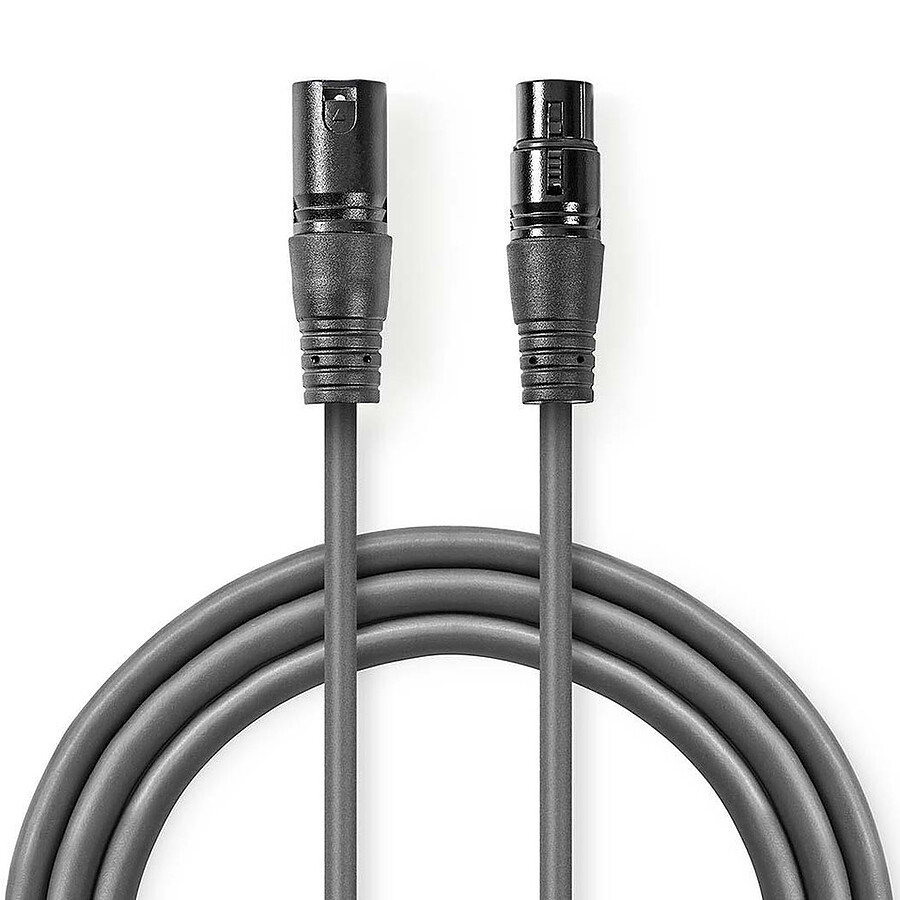 Nedis Câble XLR Symétrique M/F - 10 m