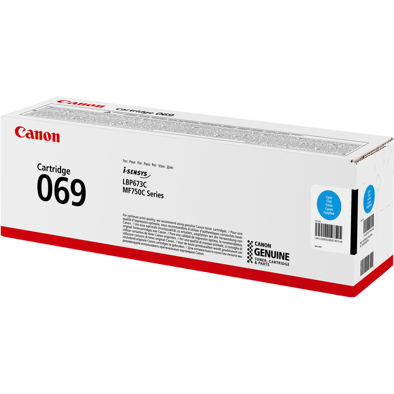 Canon 069 C Toner, cyan