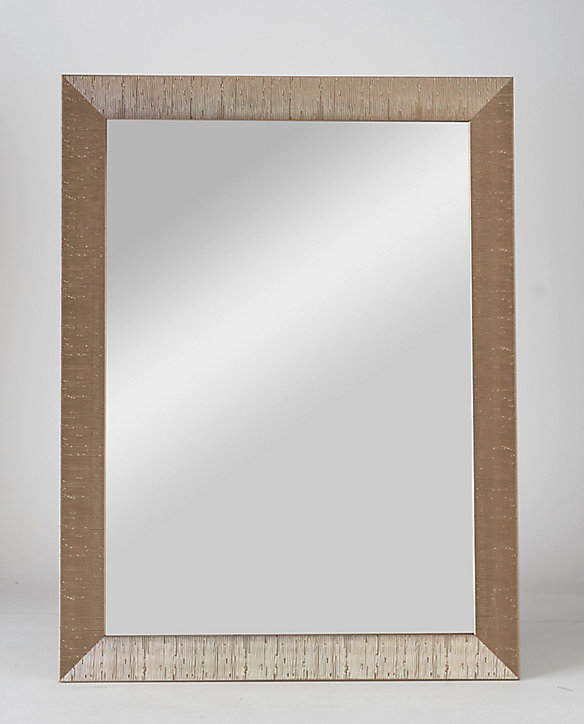 Miroir cadre PVC Viadana l.50 x H.70 cm