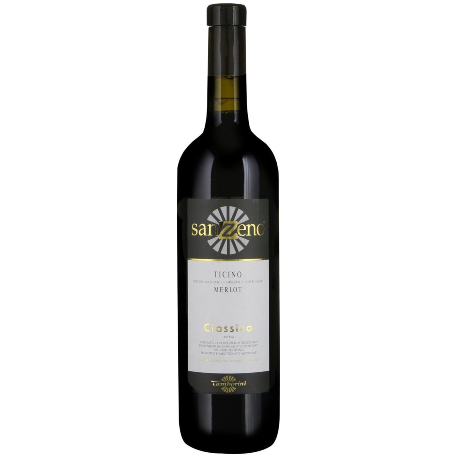 Ticino DOC Merlot SanZeno Classico -75cl