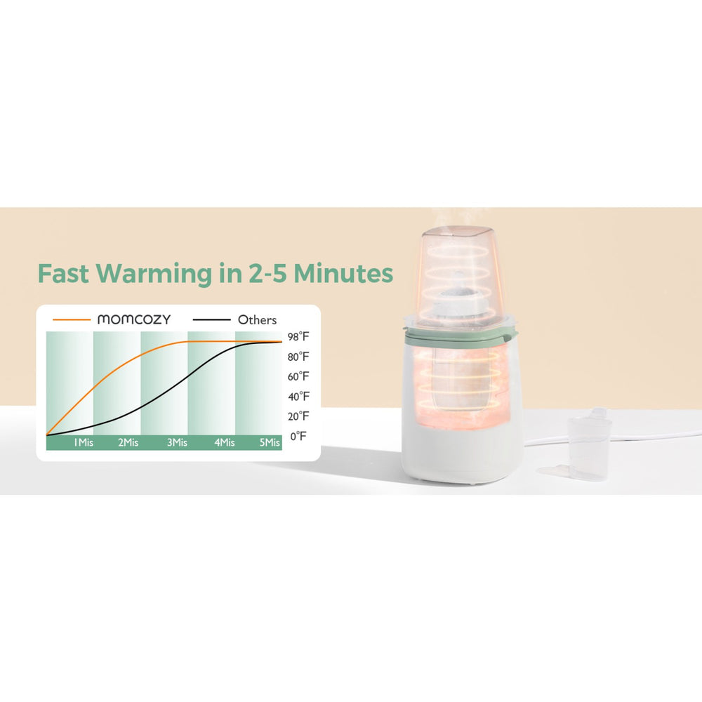 Køb Momcozy MW01 6-in-1 Fast Baby Flaskevarmer