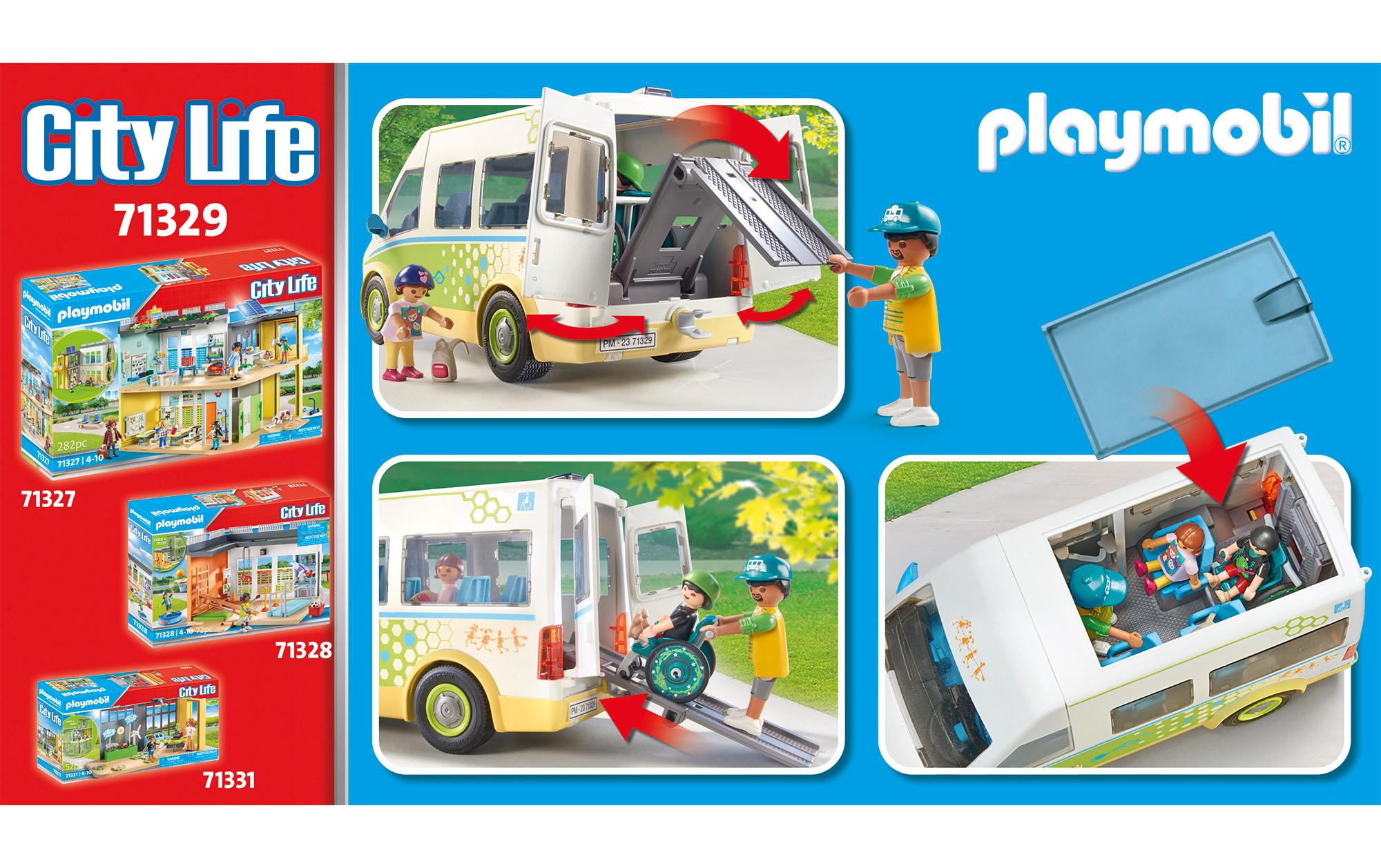 City Life Schulbus 71329Schulbus-Spielset