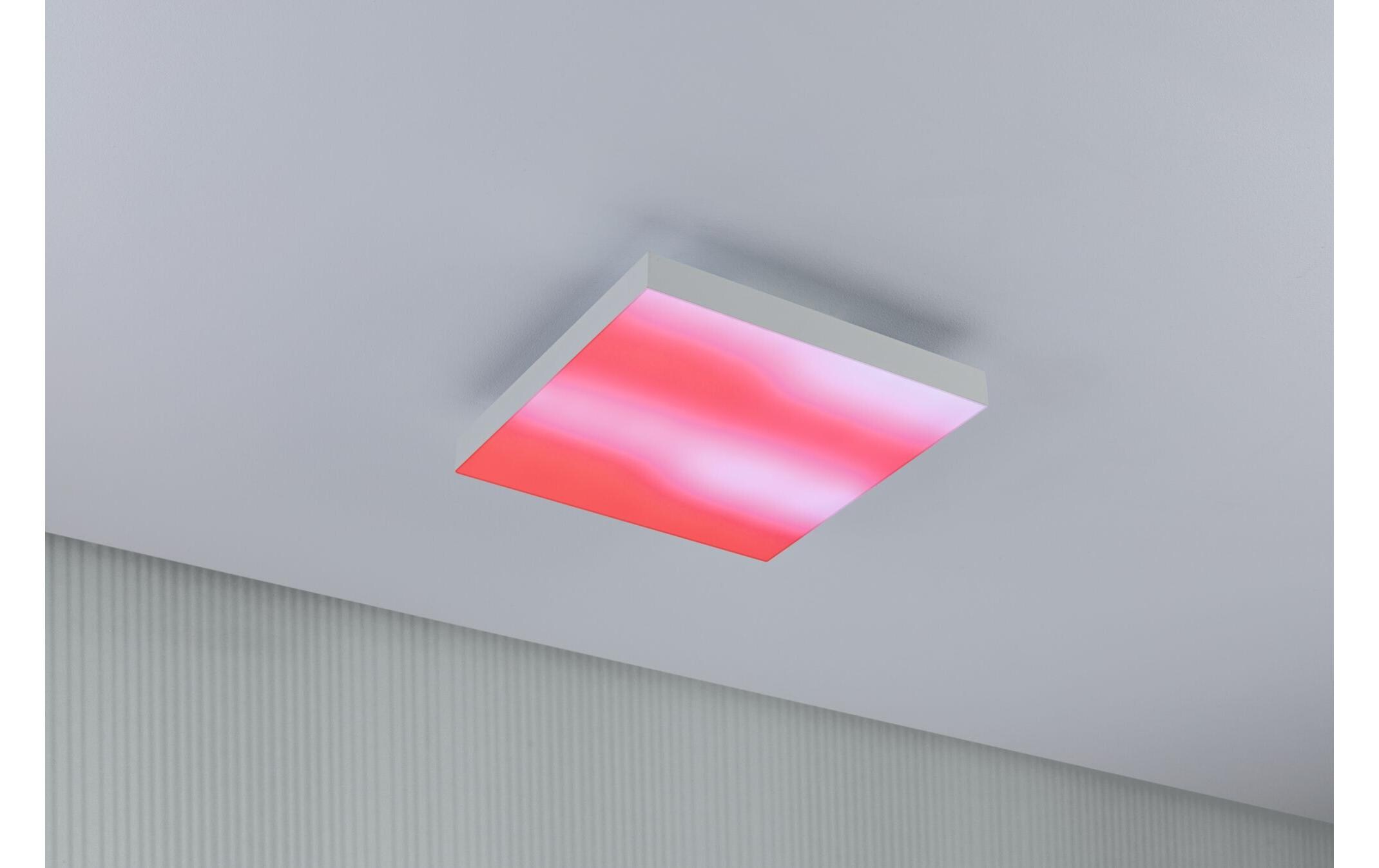 Deckenleuchte LED Panel Velora Rainbow, 13.2 W, RGBW, WeissLED Panel