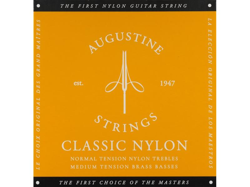 Augustine Gitarrensaiten Classic Gold – Medium Saitensatz für Klassikgitarre