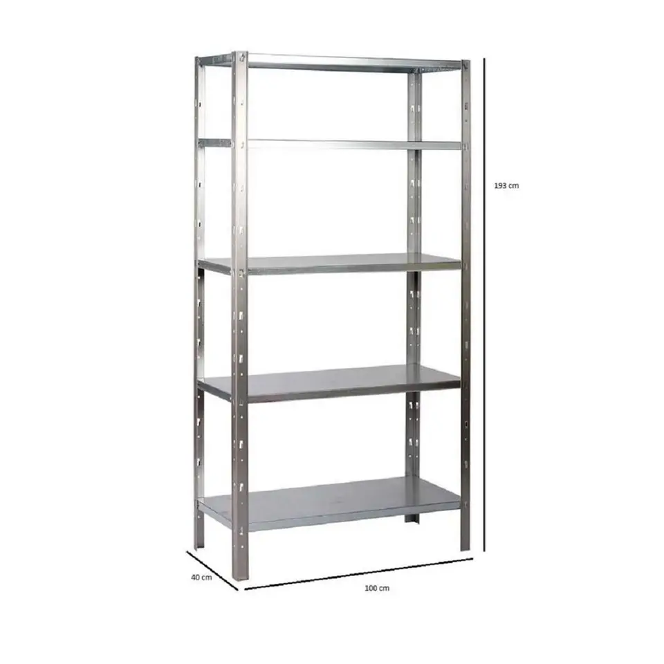 Avasco Stellingkast Metaal - Opbergrek Clicker 100 - 193x100x40 cm