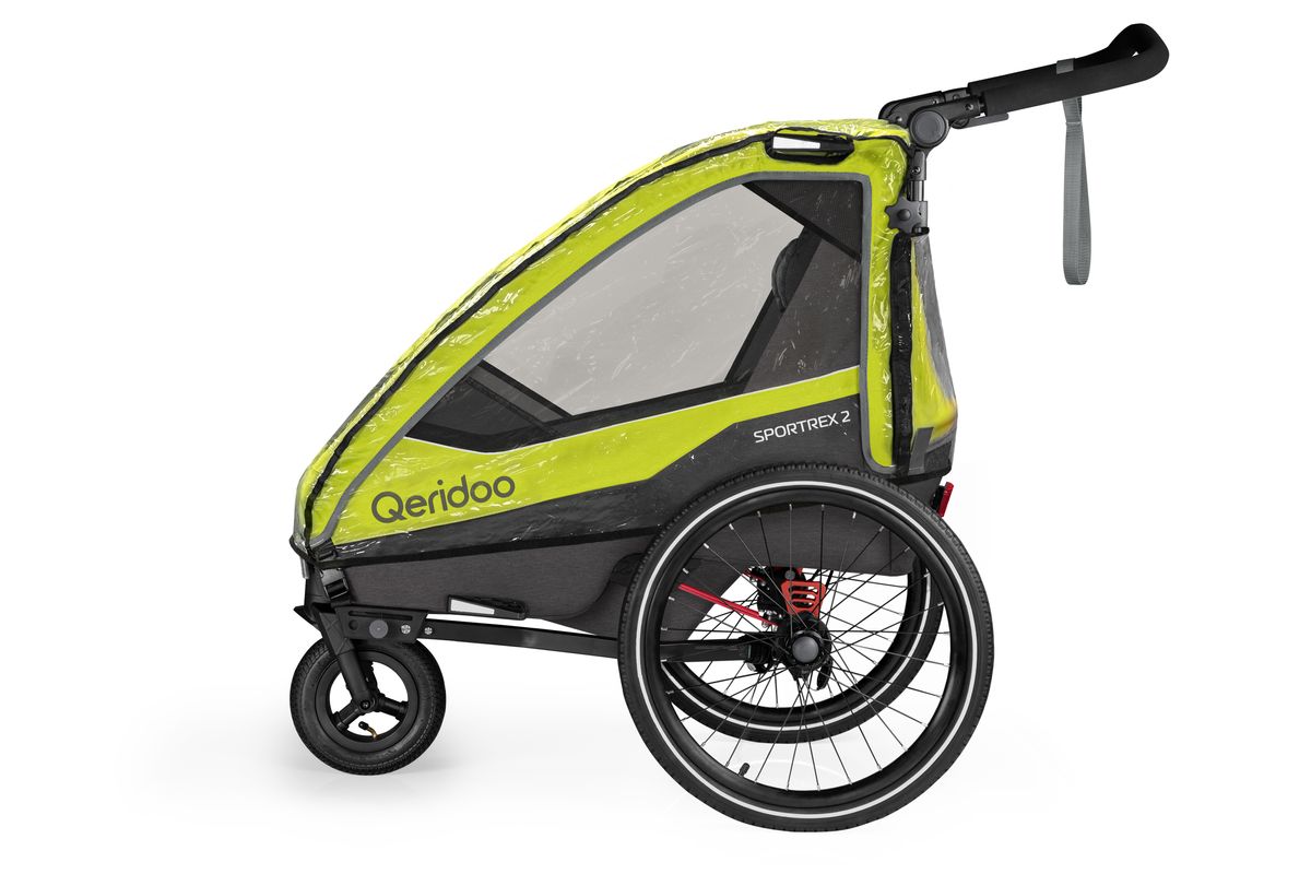 Qeridoo Fahrradanhänger Regenschutz QUPA 2 / Sportrex 2
