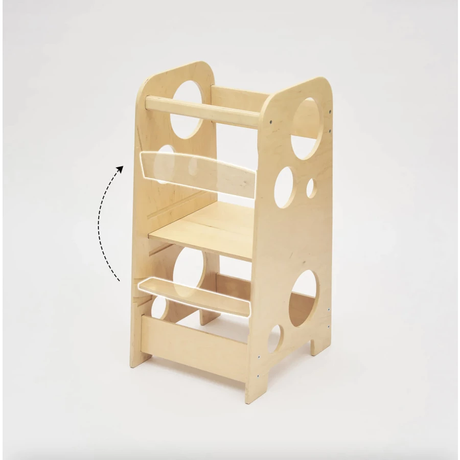 Montessori® Lernturm - Learning Tower - Natural Montessori® by Busy Kids mehrfarbig