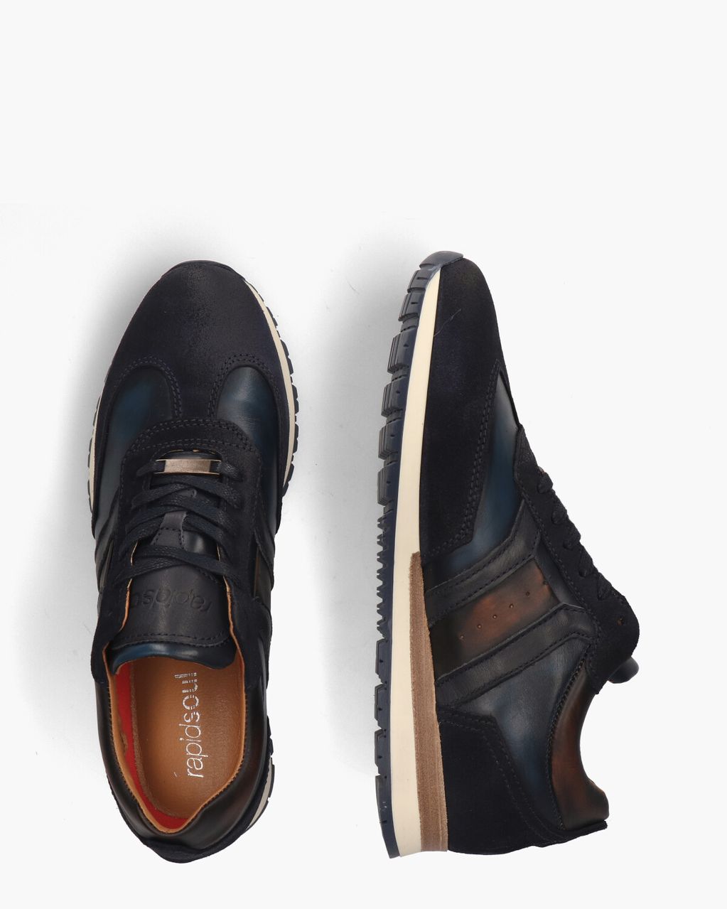 Rapid Soul Sweder Donkerblauw Herensneakers