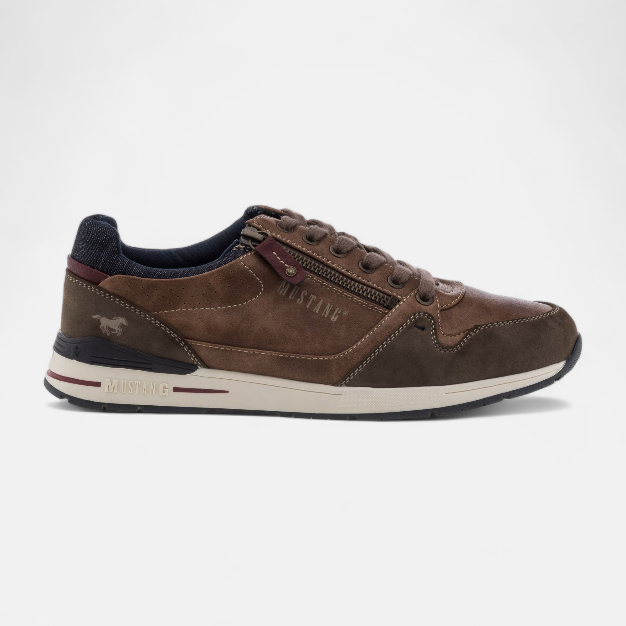 Baskets basses Homme cognac