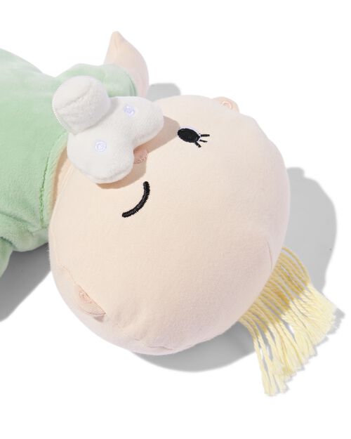 Poupée doudou verte