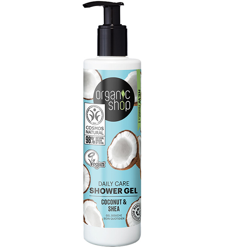 Gel douche hydratant - Noix de coco & karité - 280 ml