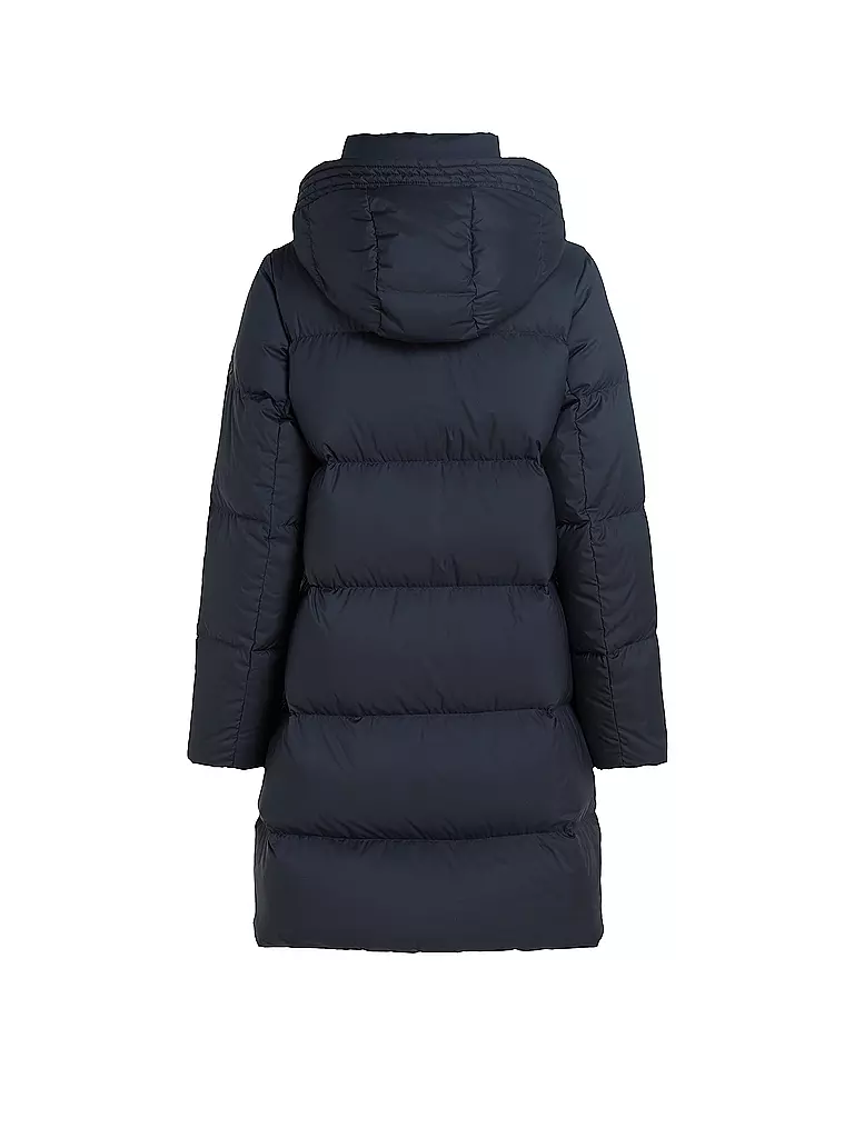 TOMMY HILFIGER Daunensteppmantel dunkelblau