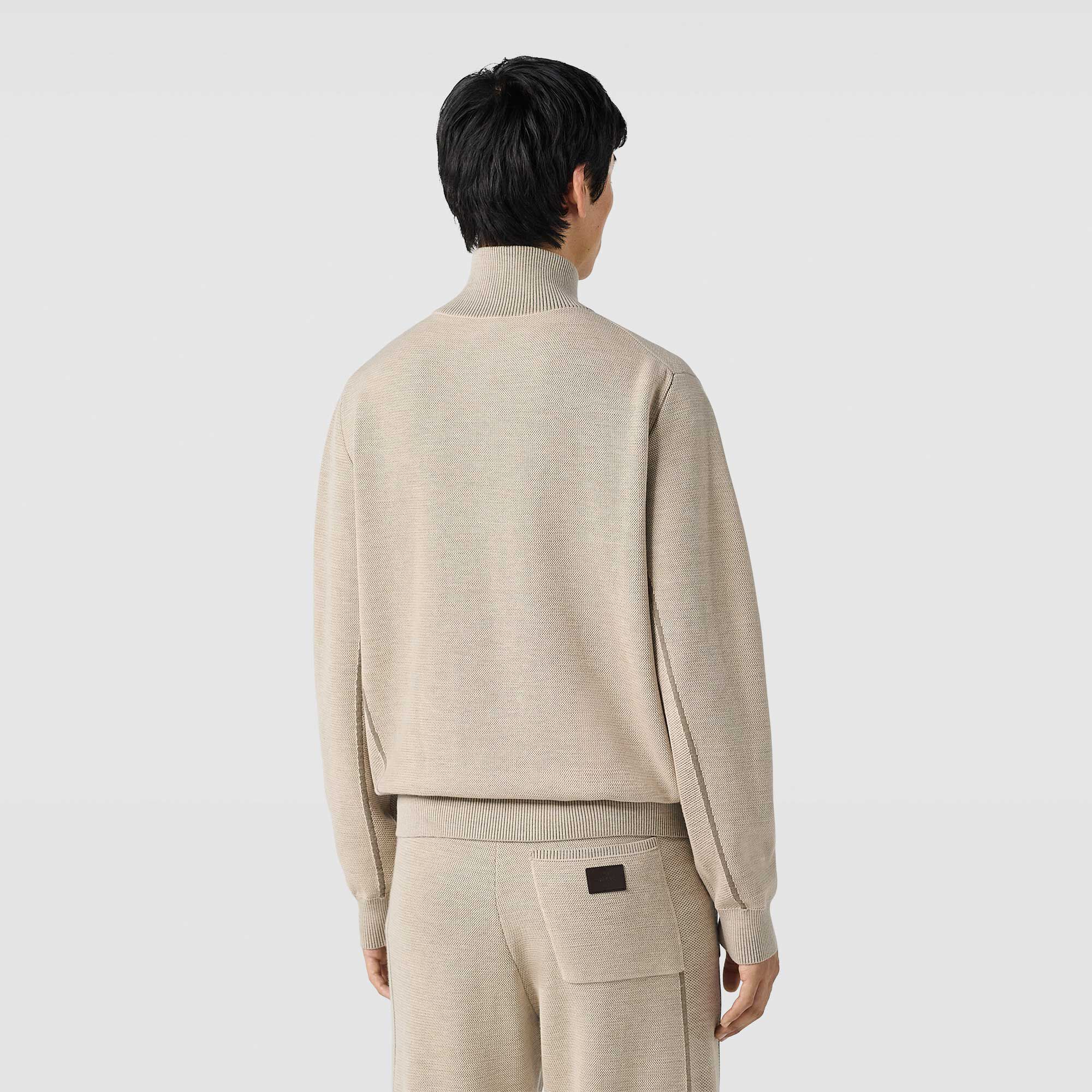 Pull Avec Col Zippe Shadow