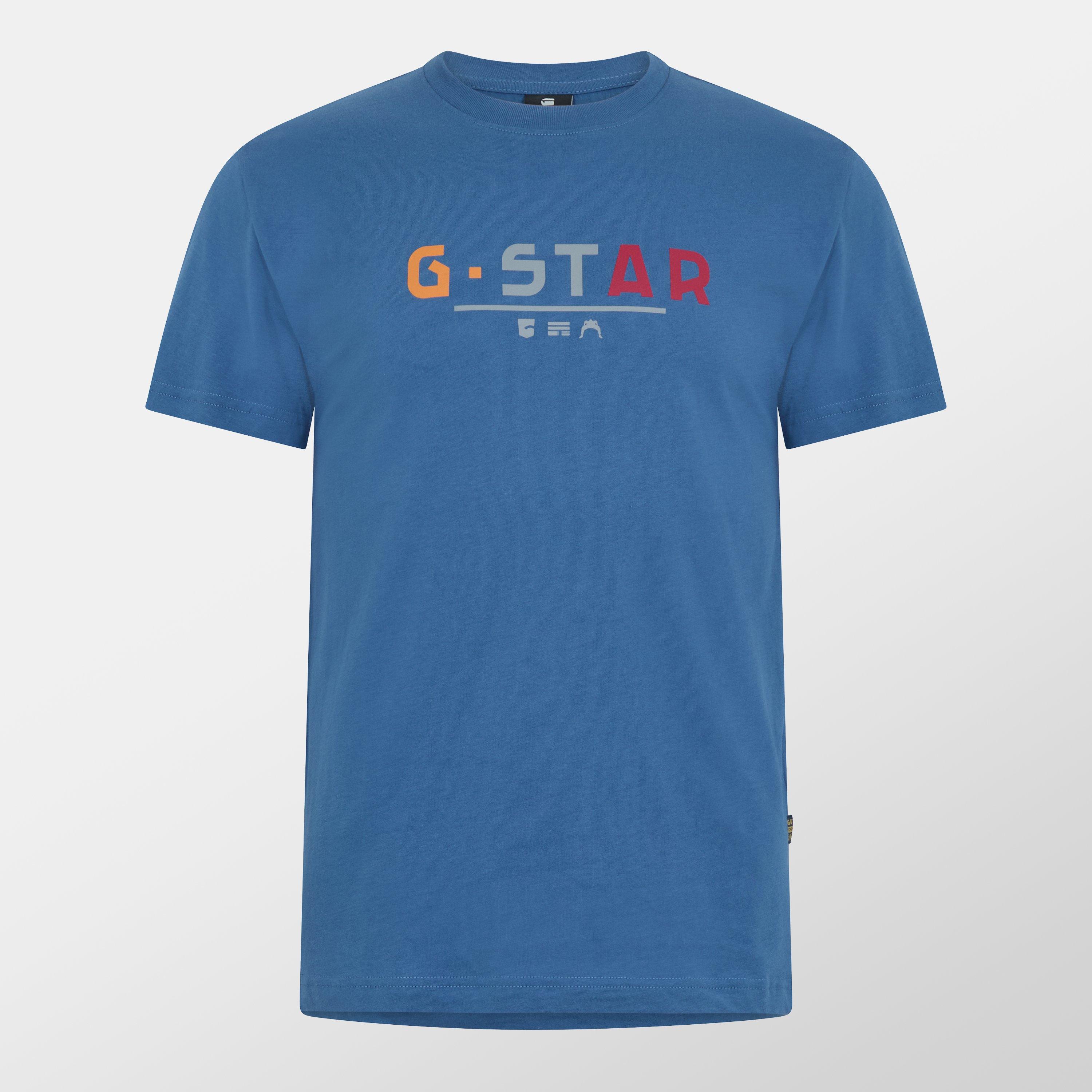 G Star Multi Logo Graphic T Shirt