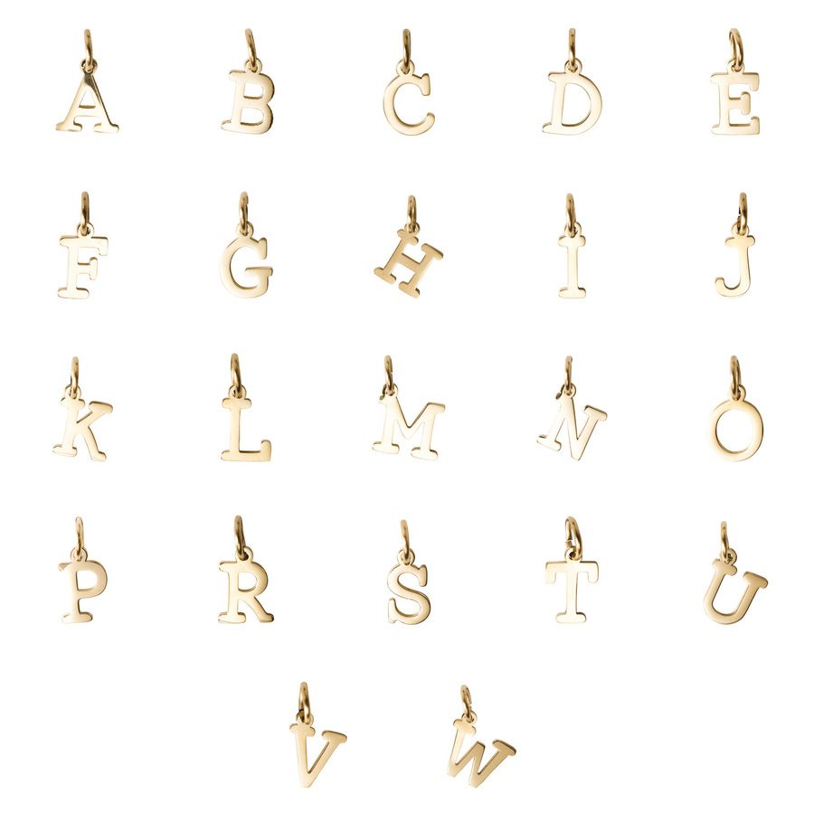 DARK Letter Charm B