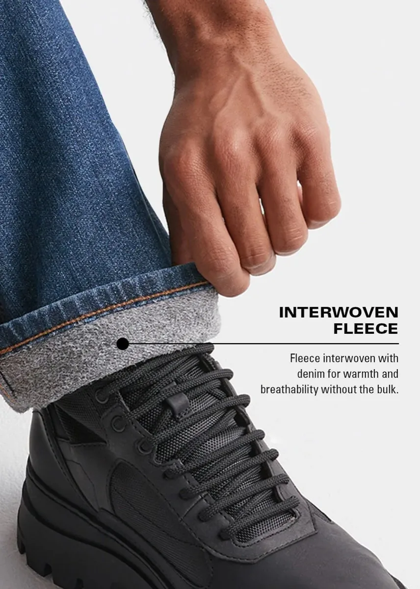 Duer Tech Fleece Denim Slim Dark Indigo