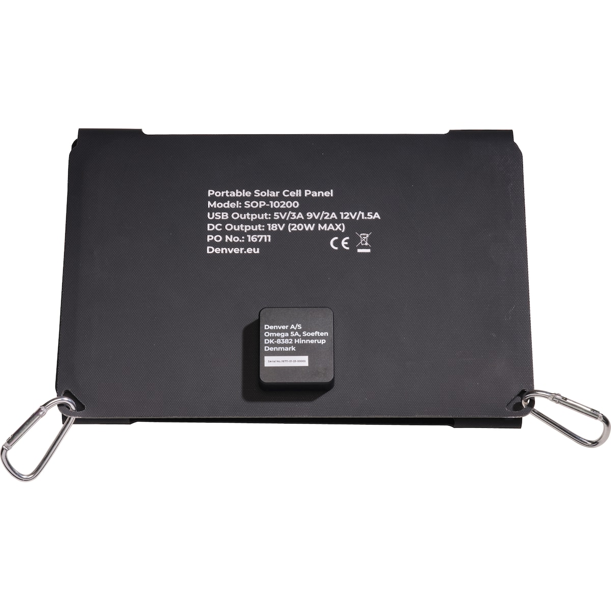 Denver Portable Solar lader 20W
