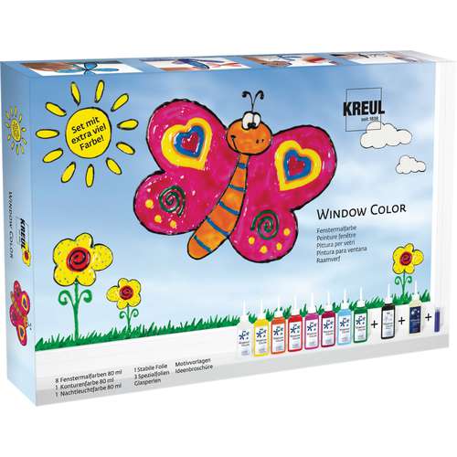 HOBBY LINE Glas-Design Window Color-Set