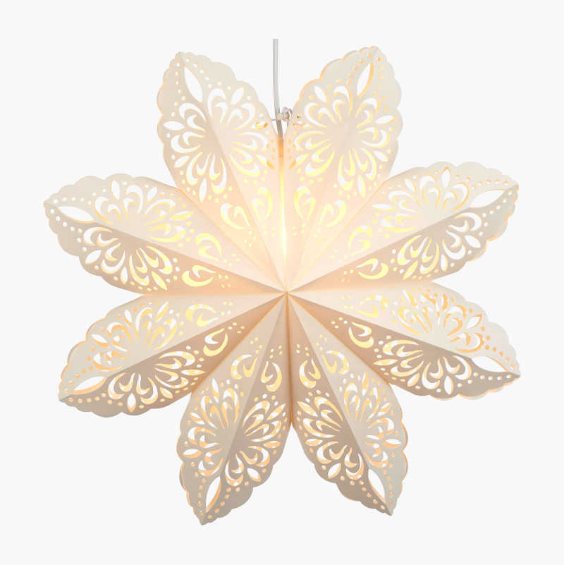 Adventsstjerne, art déco, 50 cm