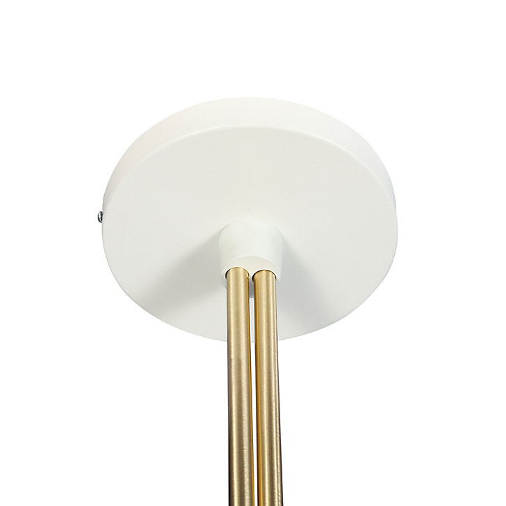Suspension Apennin 35cm E27 IP20 blanc
