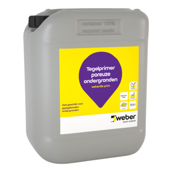 Weber tile dispersieprimer voorstrijk 2,5 liter