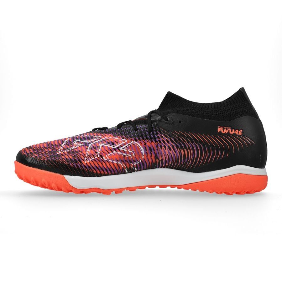 PUMA Future 8 Match TT Unlimited - Noir/Blanc/Glowing Red
