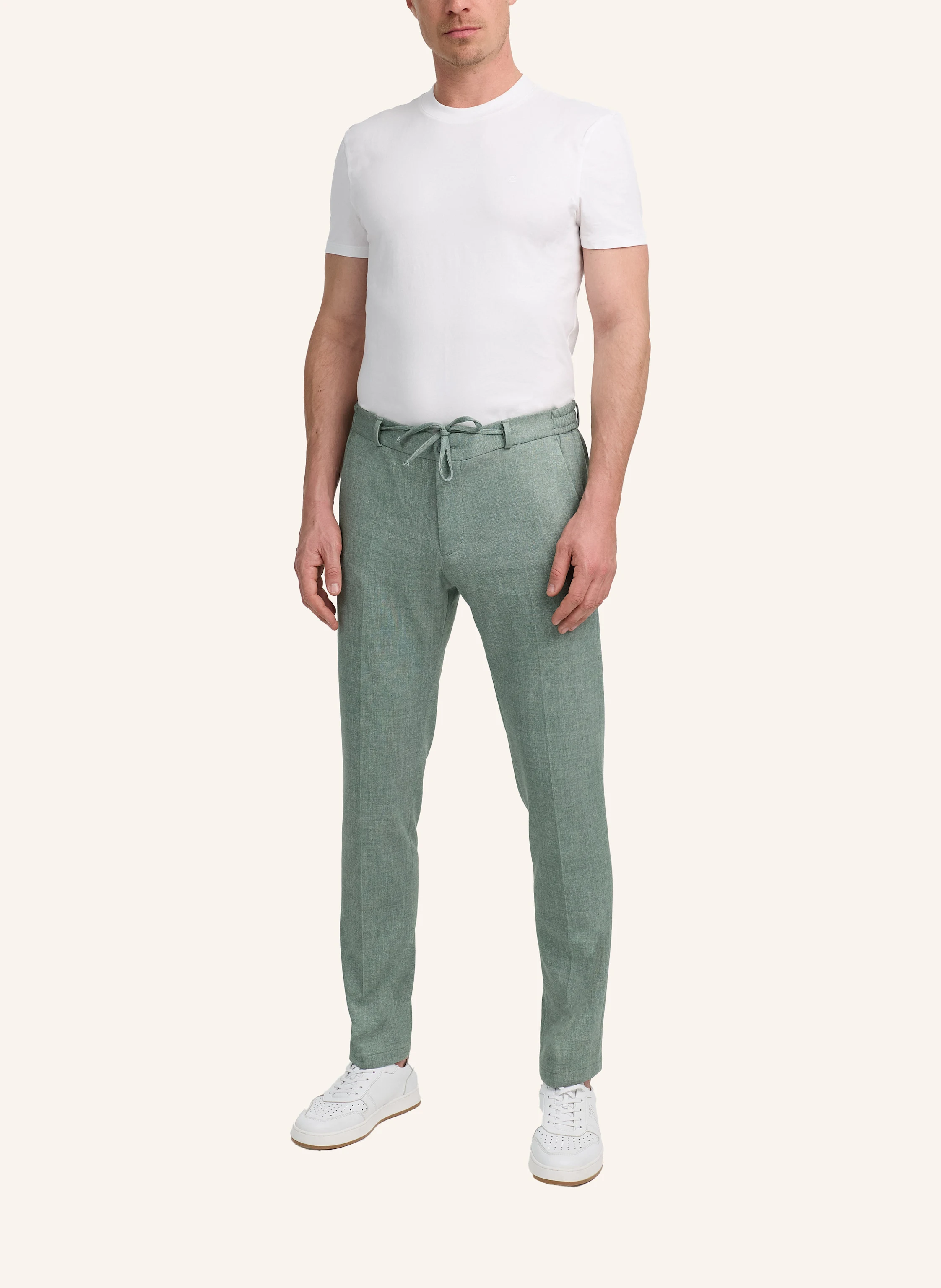 ZUITABLE Anzughose DISPARTAFLEX Slim Fit aus Jersey