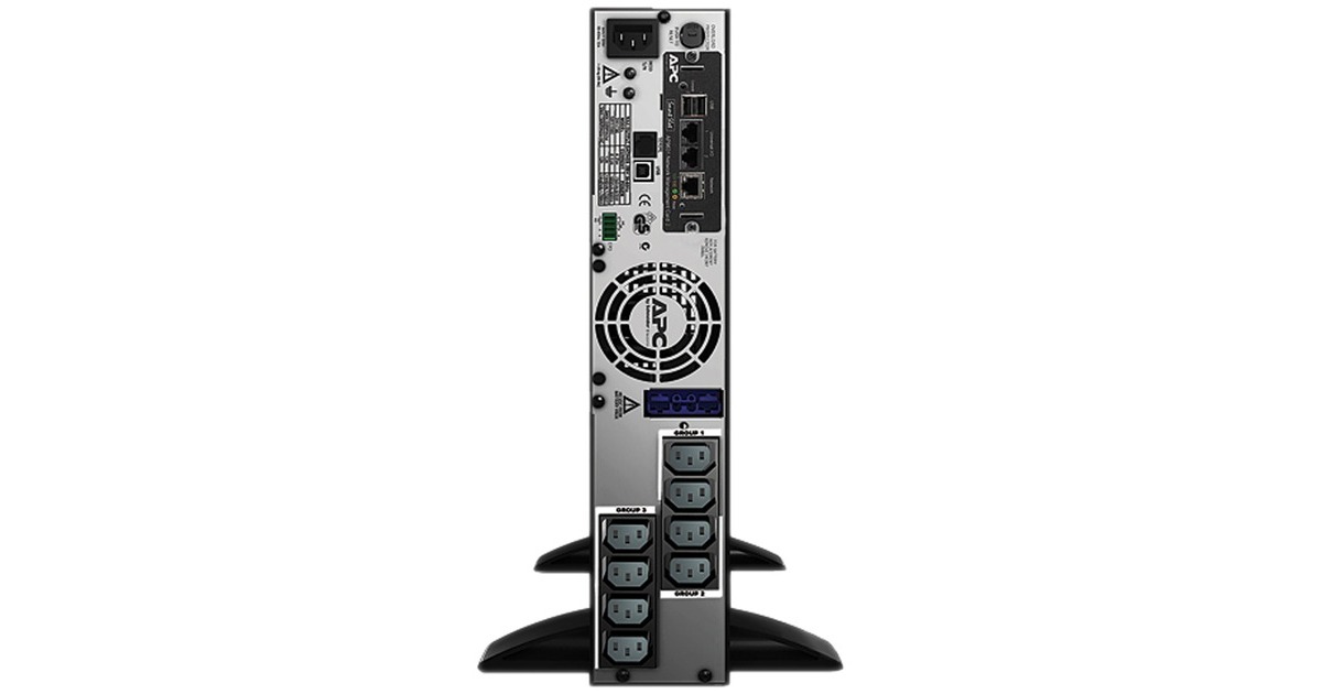 APCSmart-UPS X 1500VA noodstroomvoeding ups  (Zwart, 8x C13 uitgang, USB, NMC, 2U, SMX1500RMI2UNC, Retail)