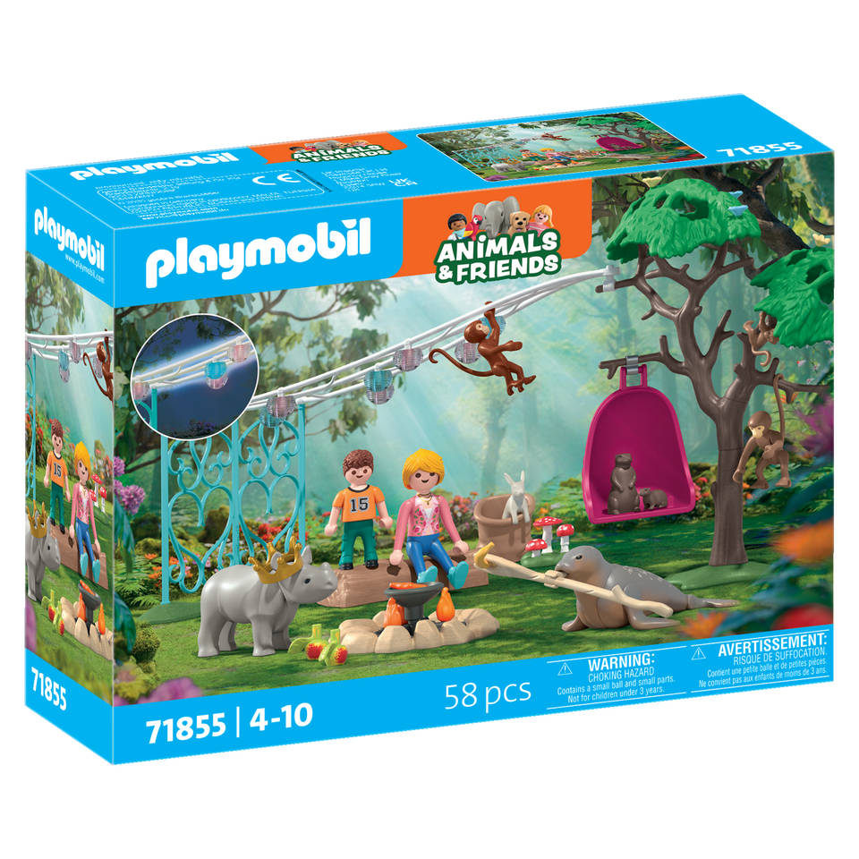 PLAYMOBIL Animals & Friends grappig verjaardagsfeestje 71855
