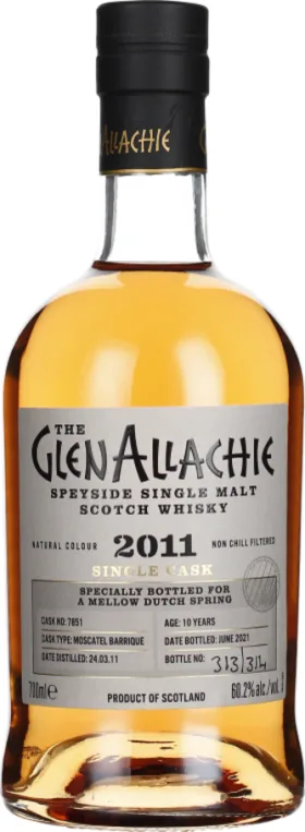GLENALLACHIE 10 YEARS 2011 FOR A MELLOW DUTCH SPRING 70CL