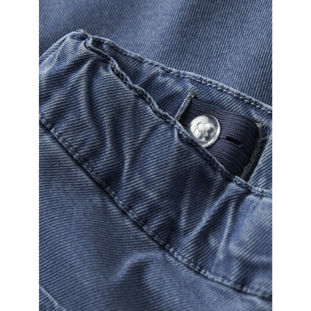 Køb Name It Medium Blue Denim Nmfbella Wide Pull Up Jeans 2533-Yb T