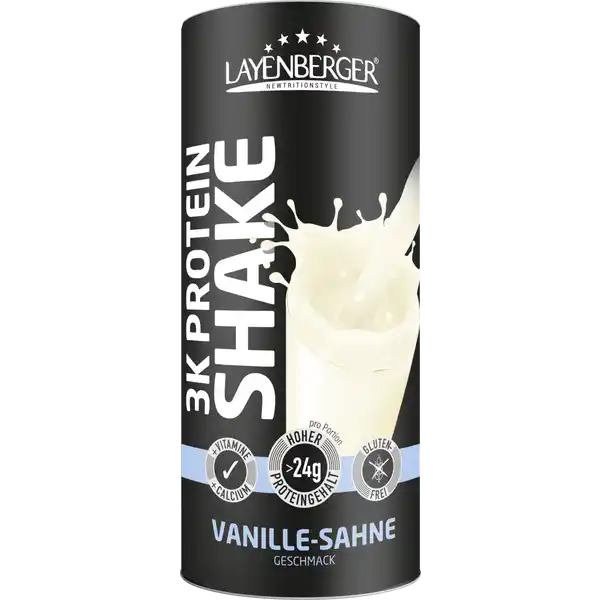 3K Protein Shake Vanille-Sahne