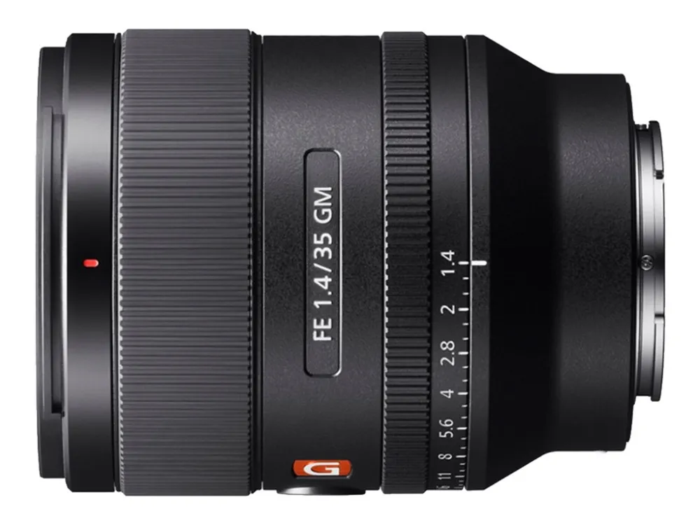 Sony G Master SEL35F14GM - Vidvinkel objektiv - 35 mm - f/1.4 GM - Sony E-mount - for Cinema Line; a VLOGCAM; a1; a1 II; a6700; a7 IV; a7C; a7C II; a7CR; a7R V; a7s III; a9 III