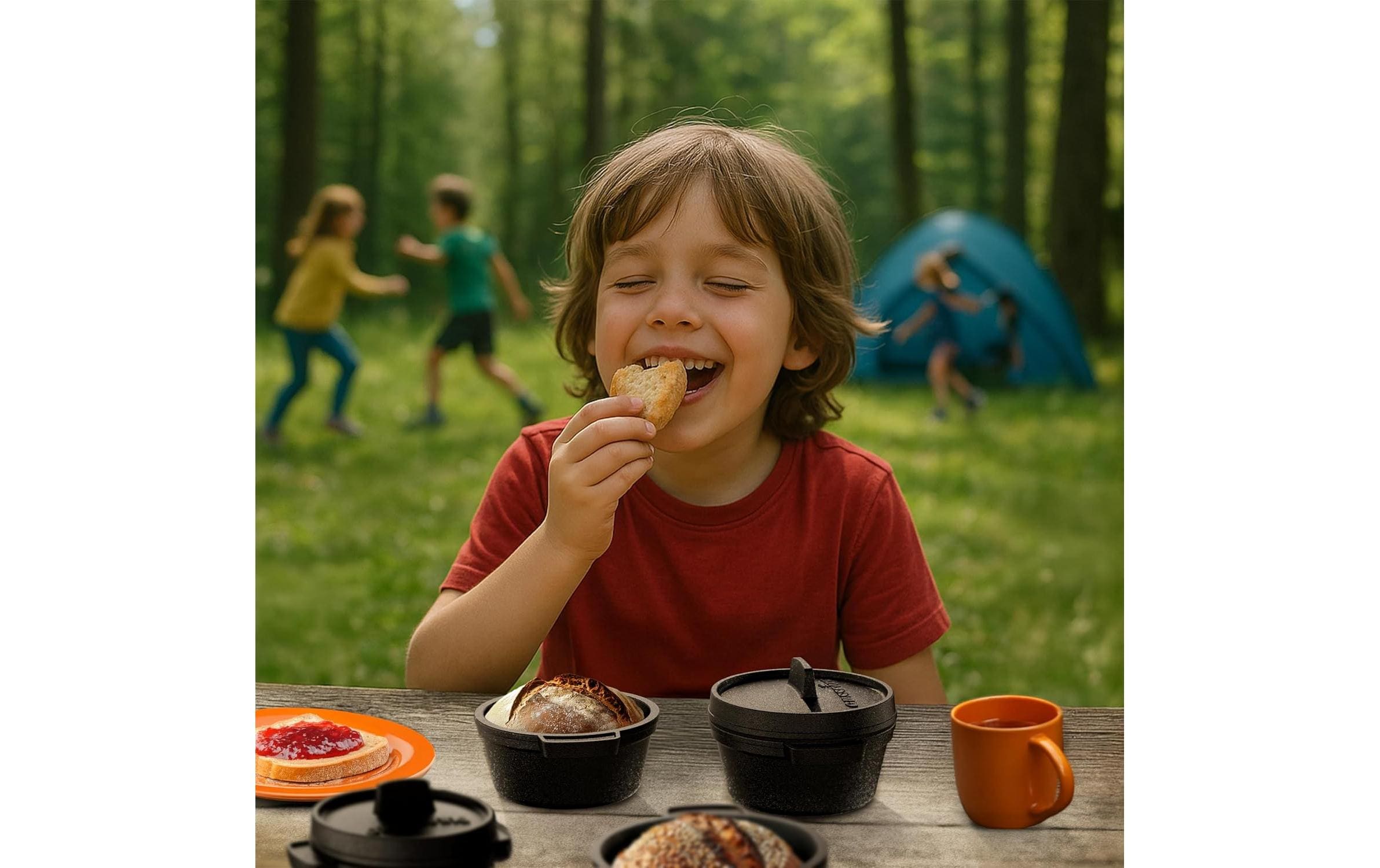 Mini Dutch Set 4 TöpfeMini-Schmortopf, 4er-Set