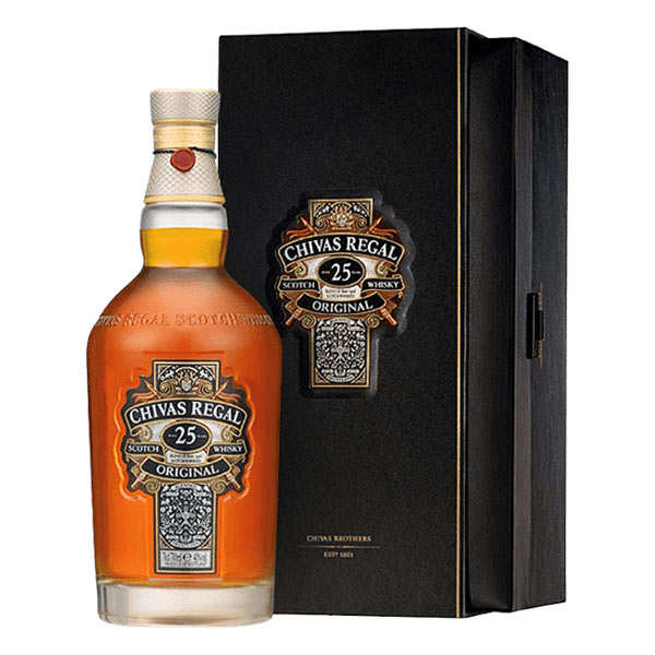 Whisky Chivas Regal 25 ans d'âge 40%