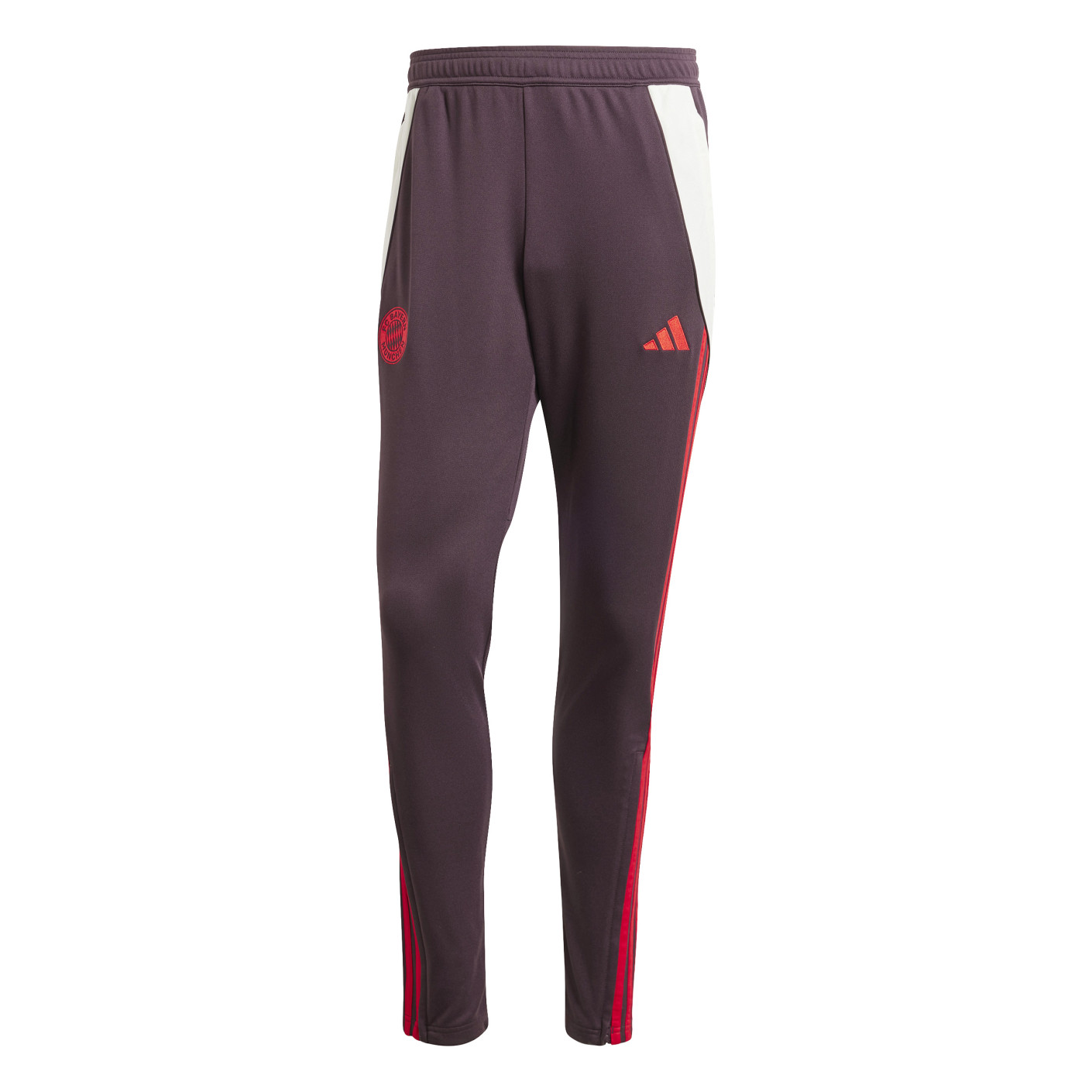 Adidas Bayern München Trainingspak Full-Zip 2024-2025 Bordeauxrood Rood Wit