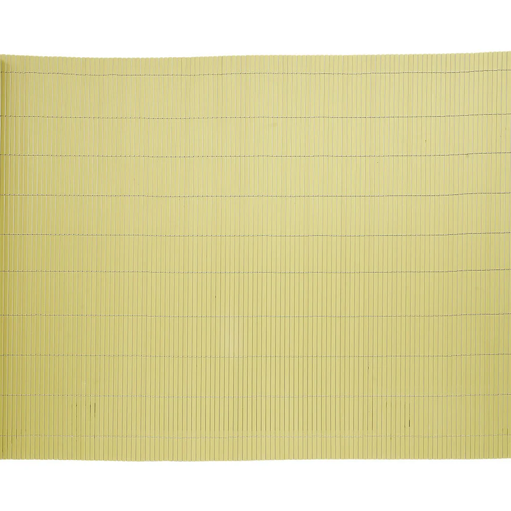 Canisse double face occultation modérée PVC beige 300xH100cm