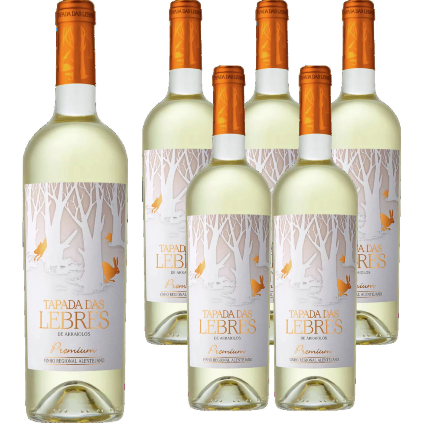 Alentejano VR Tapada das Lebres - Premium Branco Herdade das Mouras 6x 75cl -6x 75cl