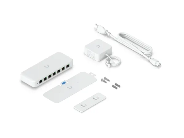 Ubiquiti UniFi Switch Ultra 60W - Switch - Administreret - 7 x 10/100/1000 (PoE )   1 x 10/100/1000 (PoE  ) - desktop, væg-monterbar - PoE   (52 W) - AC
