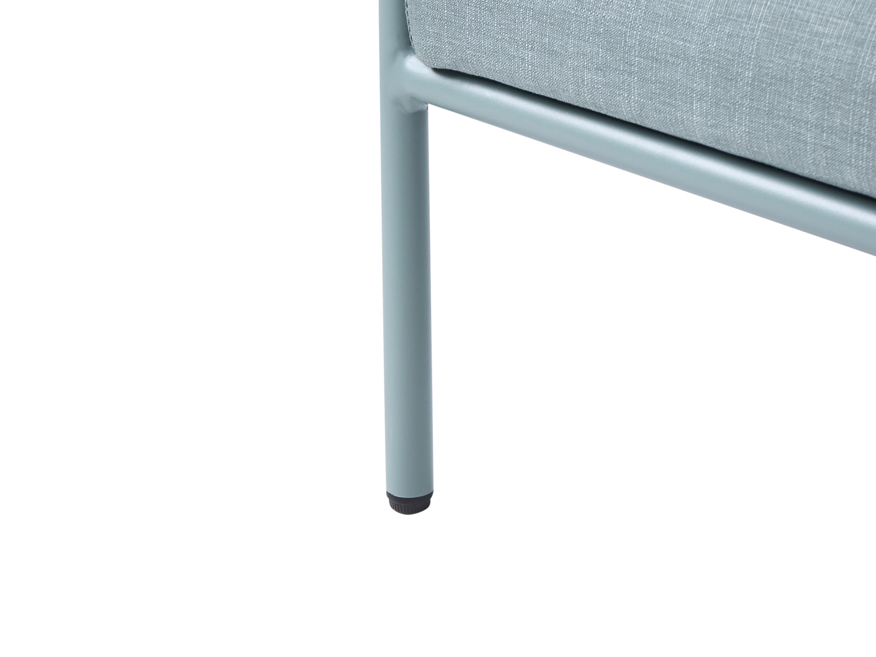Tuin loungebank 2-zits SOLOFRA Metaal Mintgroen