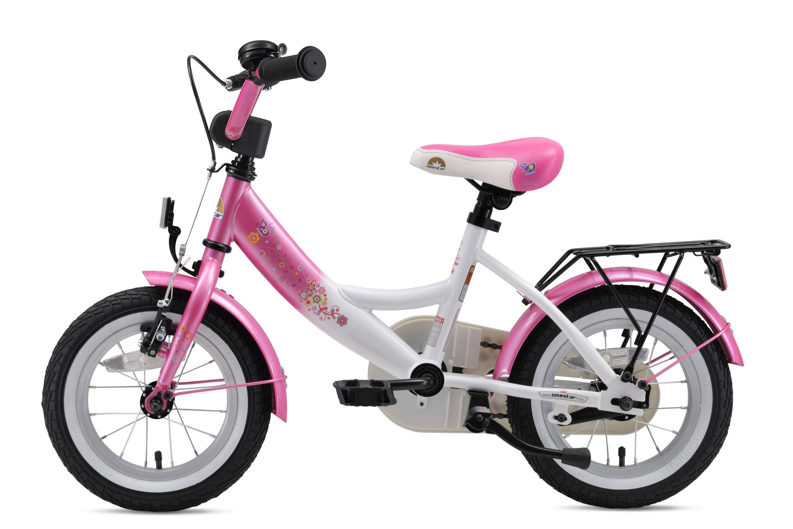 BikeStar Classic kinderfiets 12 inch roze