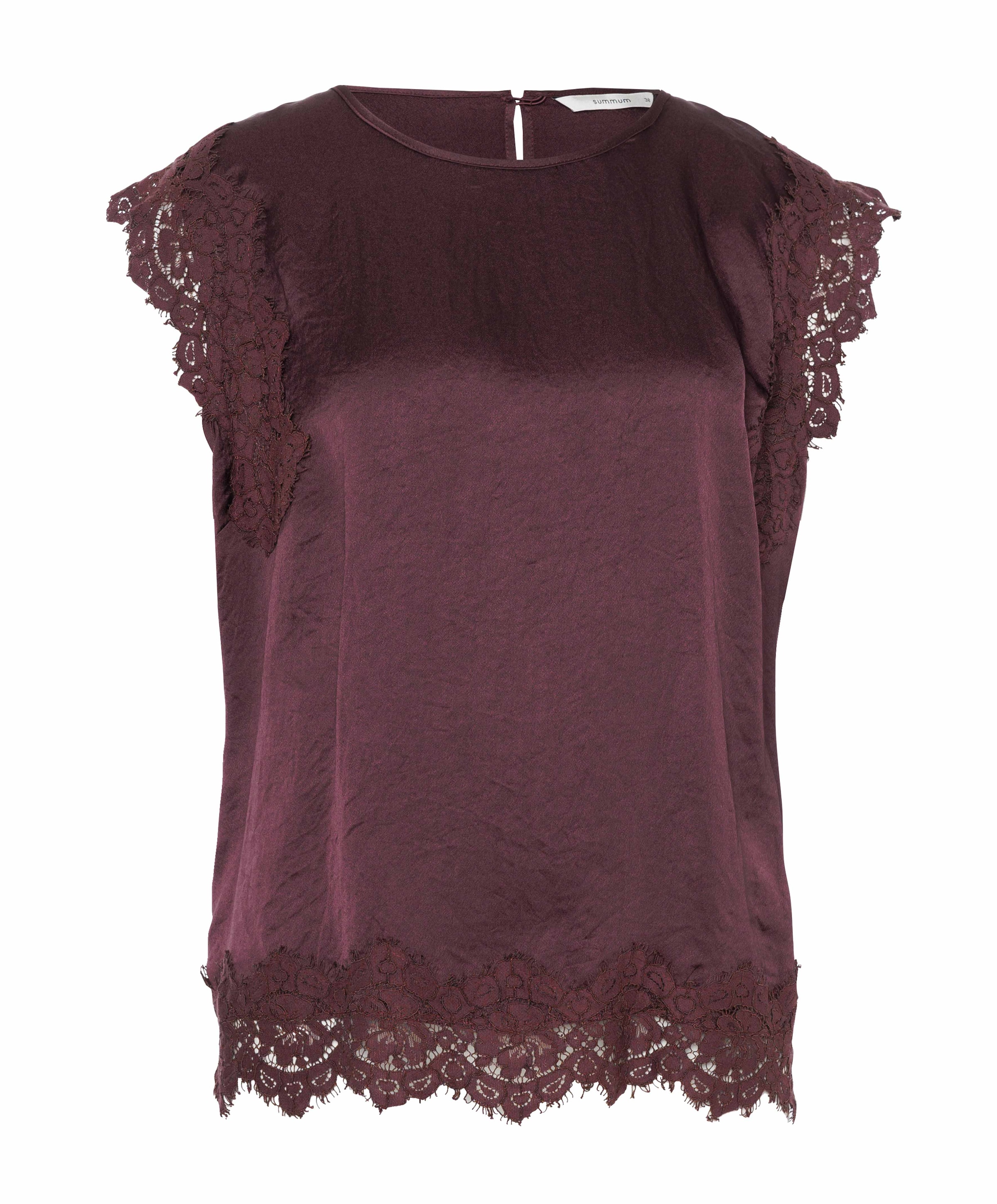 Summum Woman Dames top bordeaux