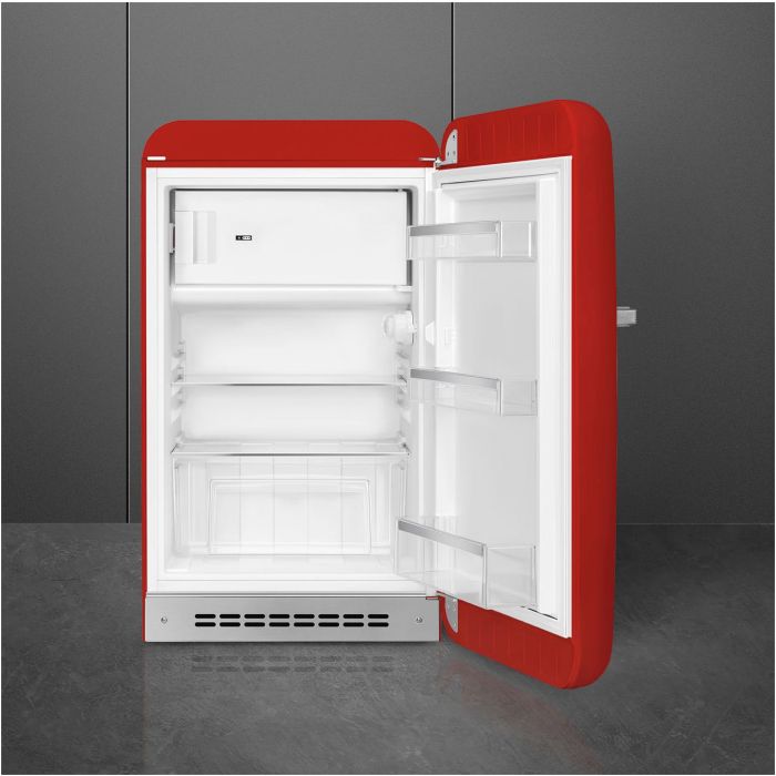 SMEG Stand-Kühlschrank 50's Retro Style FAB10RRD5 Rot