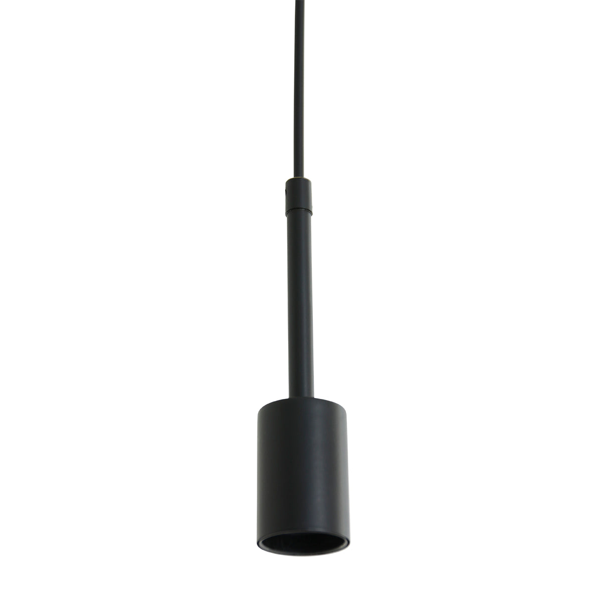 Mexlite - hanglamp - Minimalics - zwart - metaal - Ã 10cm - E27 -